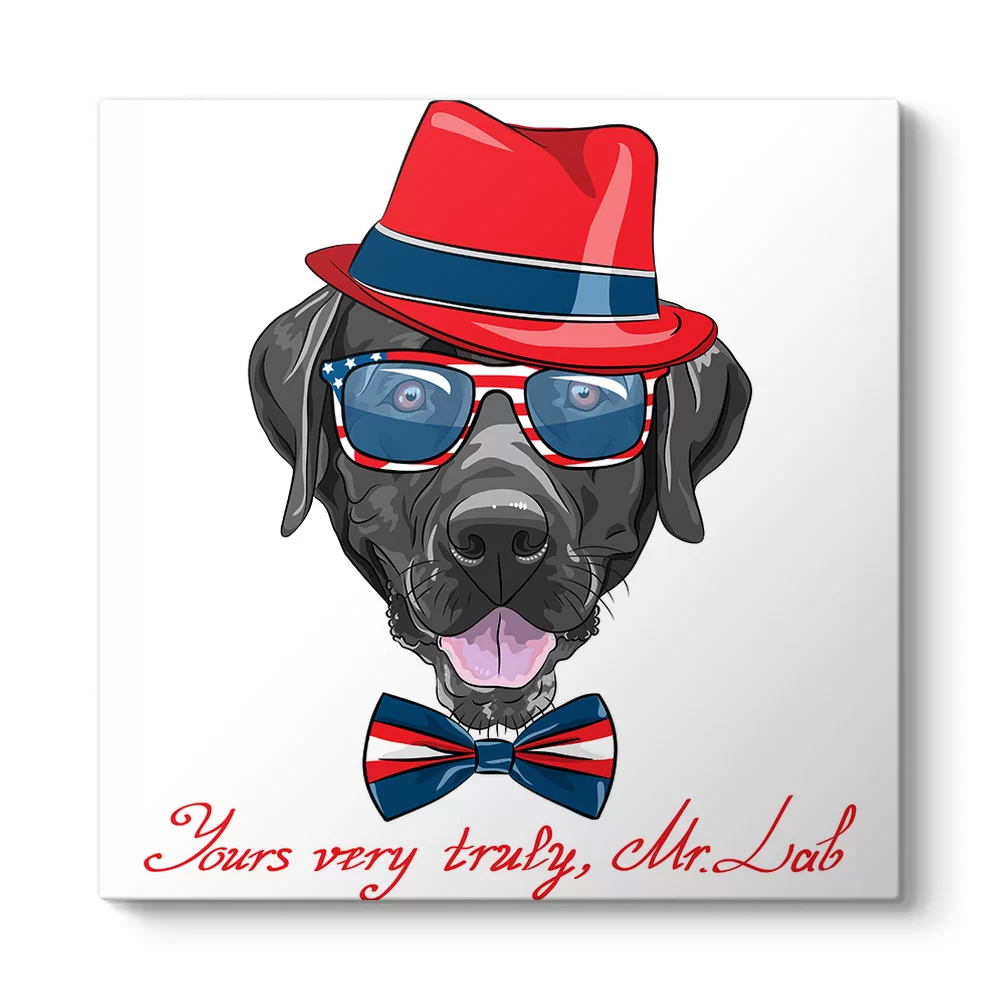 Mr. Labrador Tablosu - Model 3